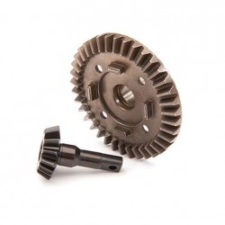 Traxxas Ring gear, differential/ pinion gear, differential (front)