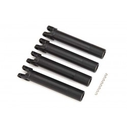 Traxxas Half shafts, outer (extended, front or rear) (4)/ e-clips (8)