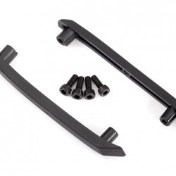 Traxxas Skid plate, roof (body) (black) (left & right)/ 3x8mm CS (4)