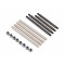 Traxxas Suspension pin set, extreme heavy duty, complete (front and rear) (hardened steel)