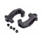 Traxxas Caster blocks (c-hub), left & right/ kingpin bushings (4)