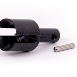 Traxxas Differential output cup, center (hardened steel)/ 2.5x12mm pin