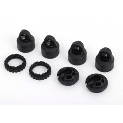 Traxxas Shock caps, GT-Maxx shocks (2)/ spring perch/ adjusters (2)