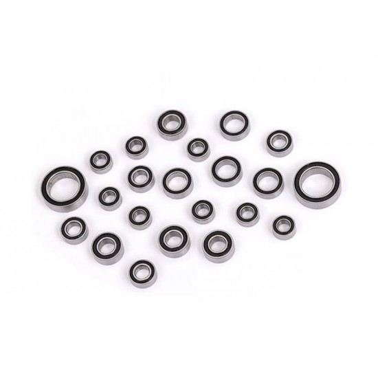 Traxxas TRX-4M Ball bearing set, black rubber sealed, complete