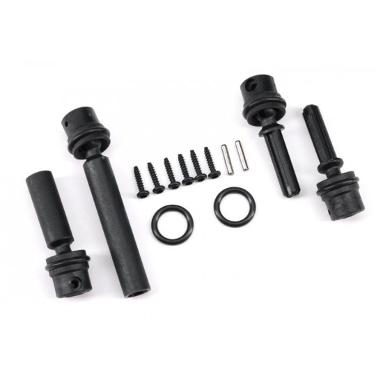 Traxxas TRX-4M Driveshafts, center, assembled (front & rear)