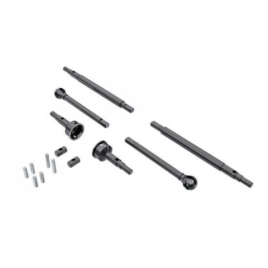 Traxxas TRX-4M Axle shafts, front (2), rear (2)