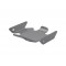 Traxxas Skidplate, chassis (stainless steel)