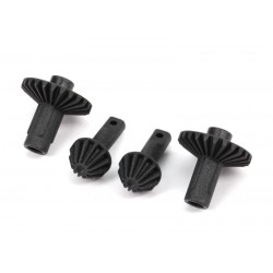 Traxxas TRX-4M Ring gear, axle (2)/ pinion gear, axle (2)