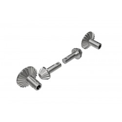 Traxxas TRX-4M Gears, axle (metal, front & rear)