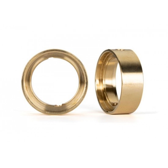 Traxxas TRX-4M Wheel weights, brass (31 grams each) (2)