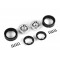 Traxxas TRX-4M Wheels, 1.0", Method Race Wheels 105 Beadlock (satin chrome, beadlock) (2 platišči)