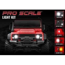 Traxxas TRX-4M Defender ProScale LED Light set, front&rear