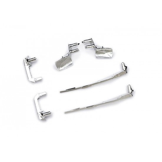 Traxxas Door handles (left & right)/ mirrors, side (left & right)/ windshield wipers