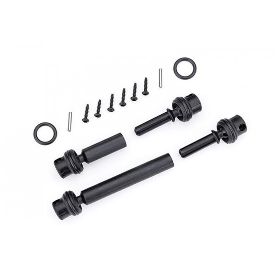 Traxxas TRX-4M Driveshafts, center, assembled (front & rear)
