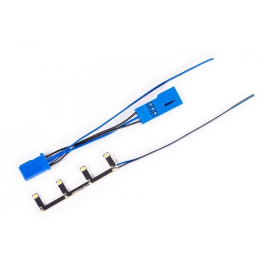 Traxxas TRX-4M Wire harness, LED lights (fits #9862 roll bar)