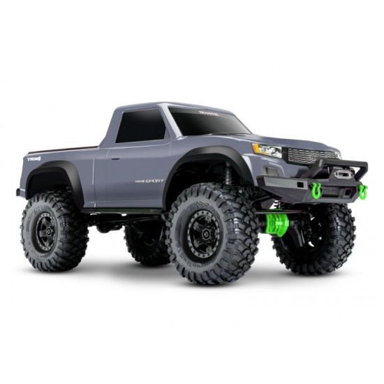 Traxxas TRX-4 Sport 1/10 4WD Scale-Crawler Clipless RTR, siv
