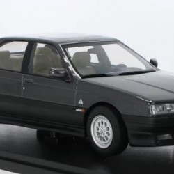 Triple9 1/18 Alfa Romeo 164 Q4 1994 dark metallic gray with beige interior