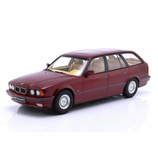 Triple9 1/18 BMW 5-Series Touring E34 Calypso red metallic 1996