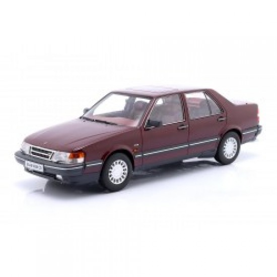 Triple9 1/18 Saab 9000 CD Turbo dark red 1990