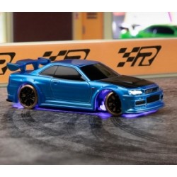 Turbo Racing 1/76 C64 Drift RC Car RTR - metalic blue