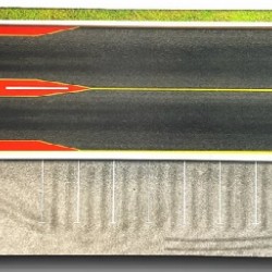 TurboPads 1/64 Drag Strip 70x35cm podloga