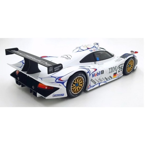 Werk 1/12 911 GT1-98 3.2L Turbo Team Porsche AG Mobil-1 N#25 2nd 24h LE MANS 1998