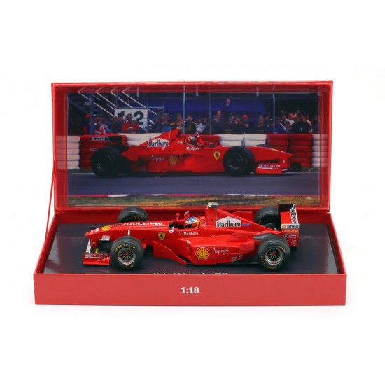 Werk83 1/18 F1 F300 N#3 Pole Position and Winner Monza GP dirty version 1998 Michael Schumacher