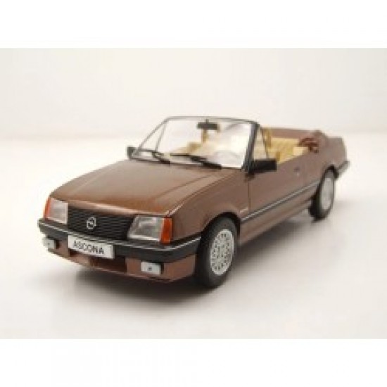WB 1/24 Opel Ascona C Cabriolet 1985 dark brown