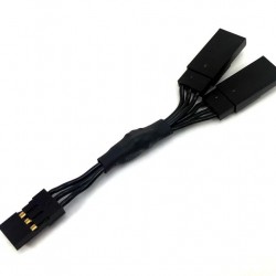 Sanwa Black Short Servo Y-Distributor